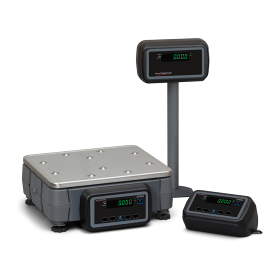 Avery Weigh-Tronix ZP900 Connections