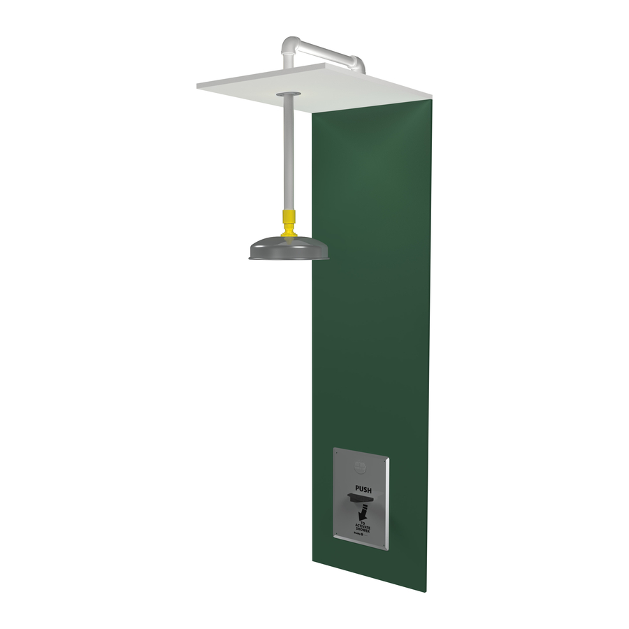 Bradley S19-125SBF Installation Manual