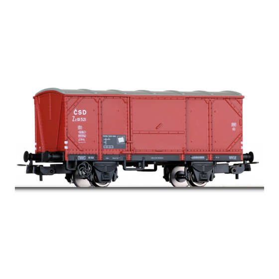 TILLIG BAHN 76598 Quick Start Manual