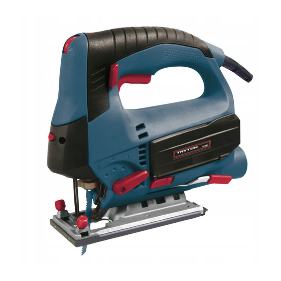 Tryton TMR800K Jigsaw Power Tools Manuals
