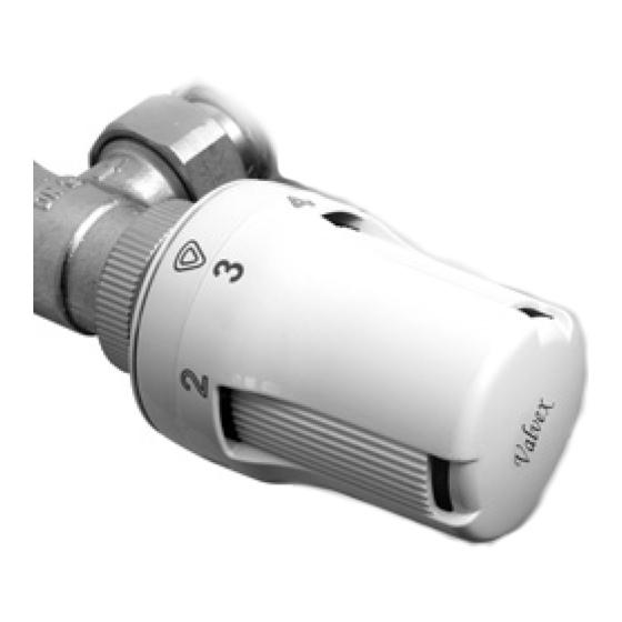 VALVEX GZ.07A Thermostatic Head Manuals