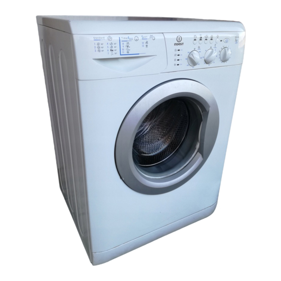 Indesit WIXXL 86 Instructions For Use Manual