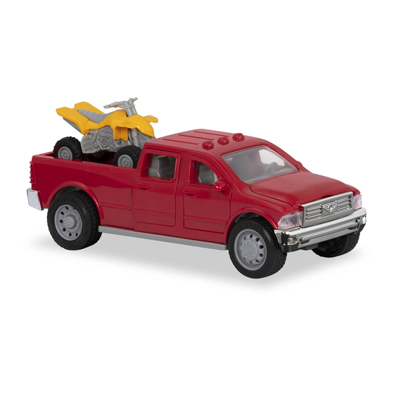battat DRIVEN PICk-UP TRUCK CAMIONNETTE Manual