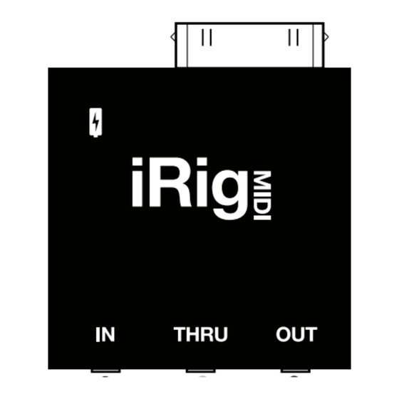 iRig MIDI Quick Start Manual