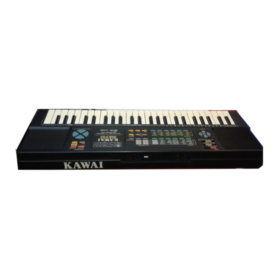 Kawai MS210 Owner's Manual