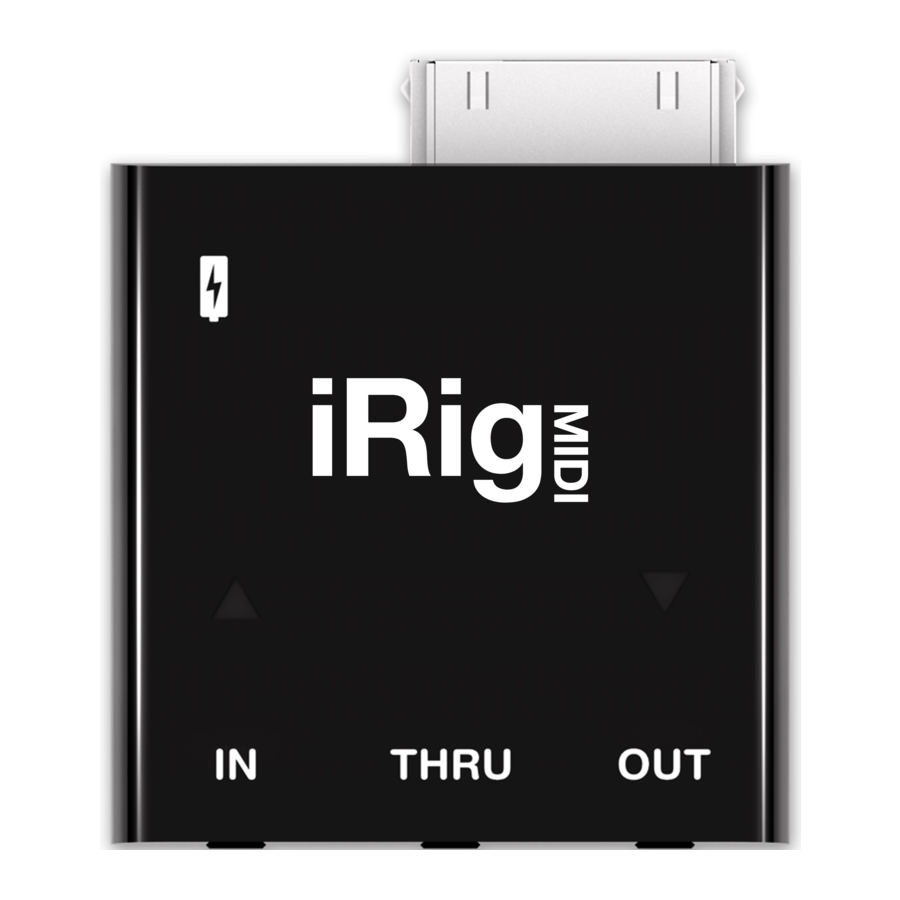 iRig MIDI Manual
