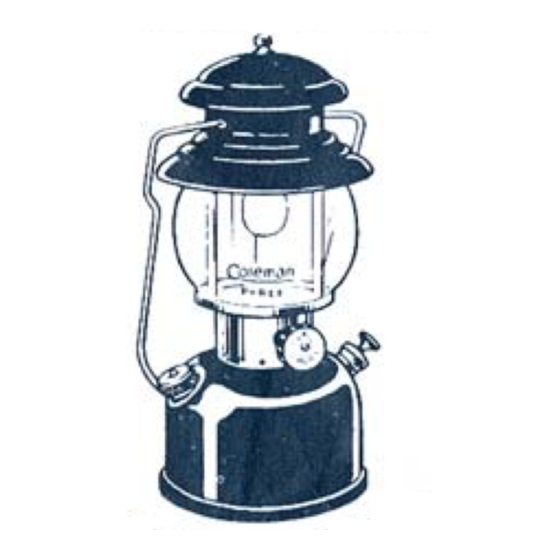 Coleman 200A LANTERN How To Use