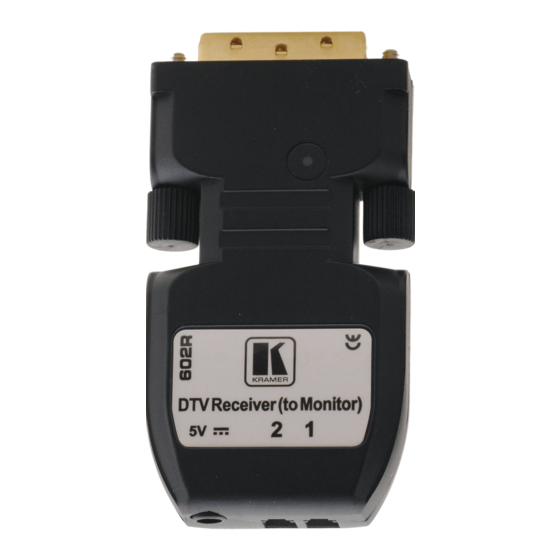 Kramer 602T User Manual