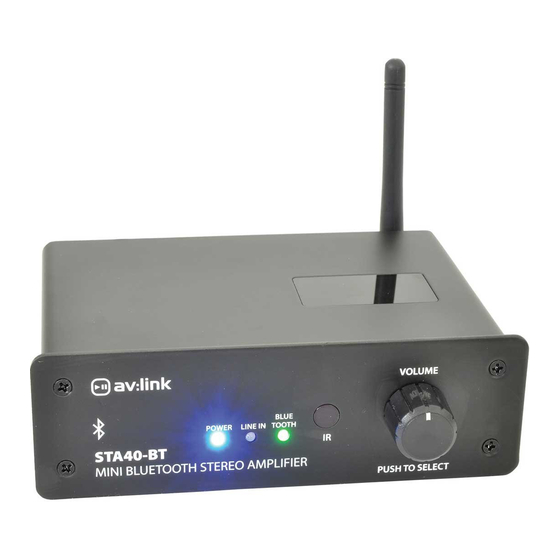 AV Link STA40-BT User Manual