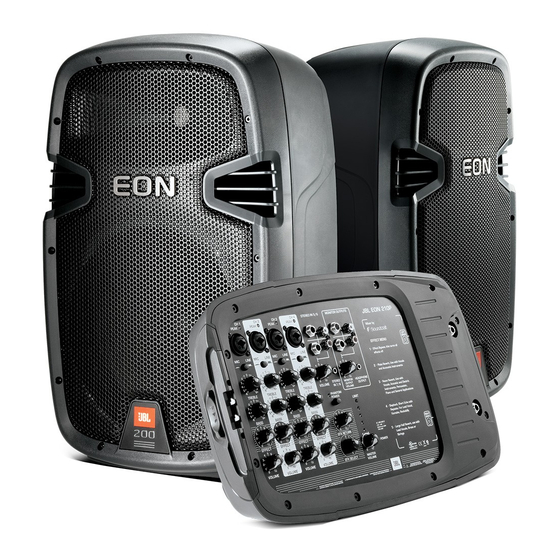 JBL EON 210P User Manual