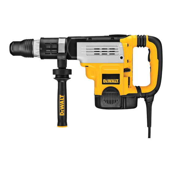 DeWalt D25763 Original Instructions Manual