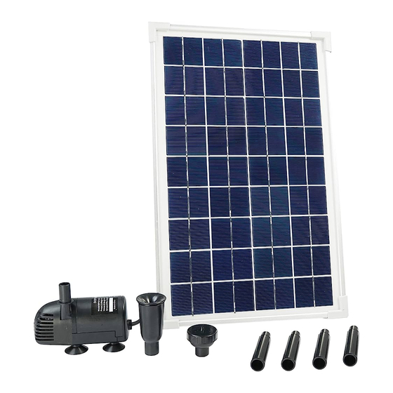 ubbink SolarMax 600 Operating Manual