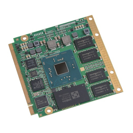 Avnet Qseven MSC Q7-BT User Manual