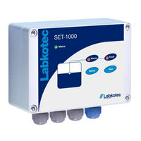 Labkotec SET-1000 12 VDC Installation And Operating Instructions Manual