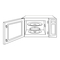Microwave Oven Panasonic NN-S505WF Operating Instructions Manual