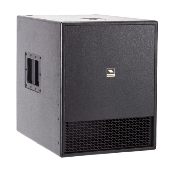 PROEL SW115A V2 User Manual