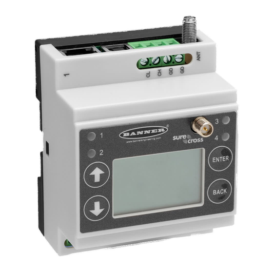 Banner DXM700 Instruction Manual