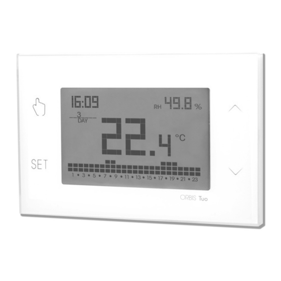 User Manuals: Orbis TUO WiFi Thermostat