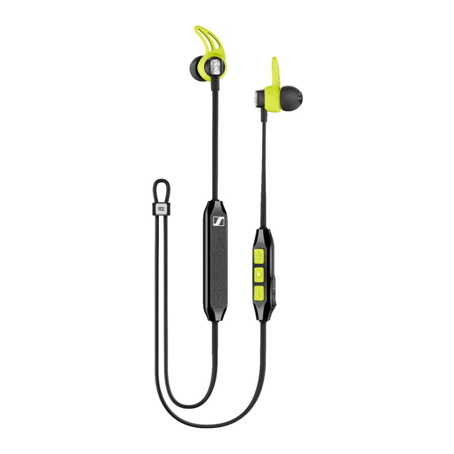 Sennheiser CX SPORT Manual