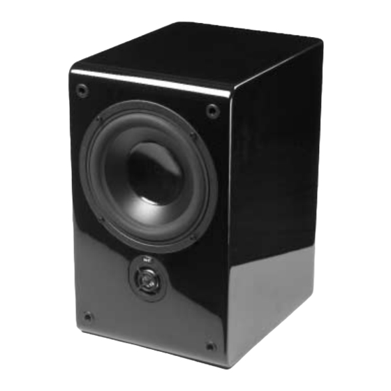 NHT SB3 User Manual