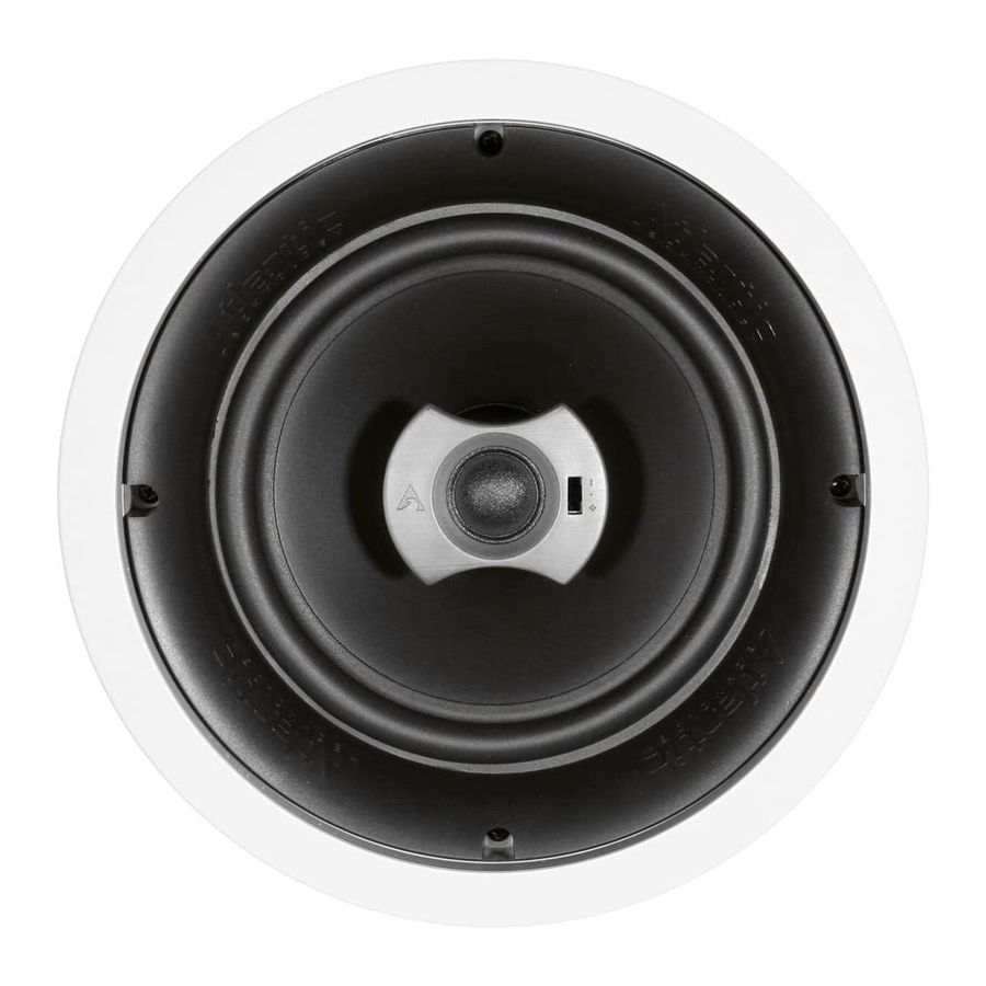 Atlantic Technology In-Ceiling Theater Systems ICTS-6.2 Product Information Sheet