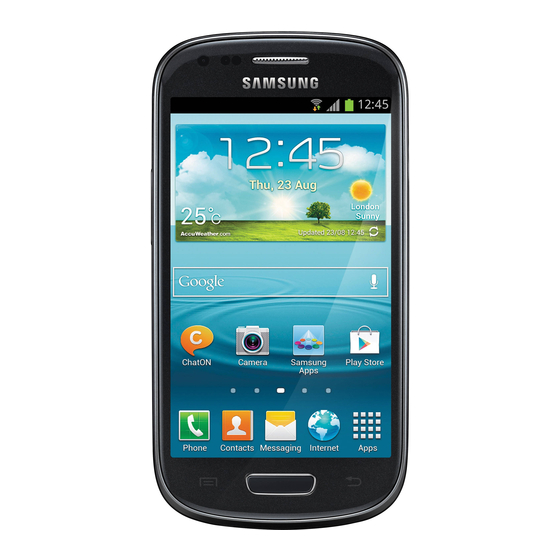 Samsung Galaxy S III mini User Manual