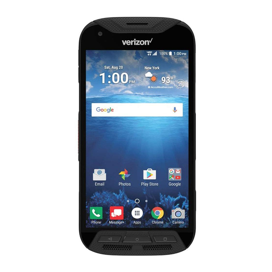 Verizon Duraforce pro sapphire Quick Reference Manual