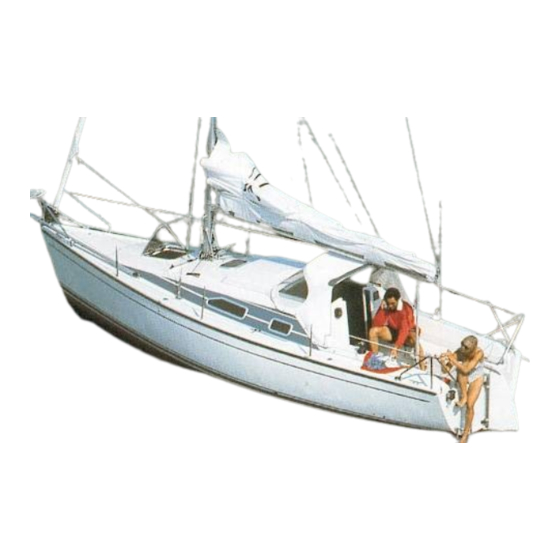 Dehler 25 CR Owner's Manual