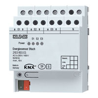 Jung 2103 REG ES Manual