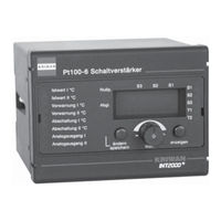KRIWAN INT2000 Pt100-6 Operator's Manual