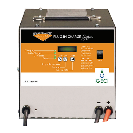 GECI Orange Diamond OD1200 Manuals