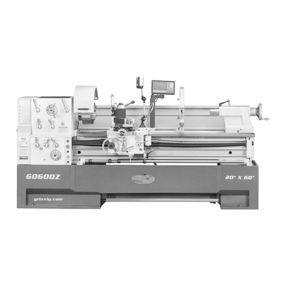 Grizzly G0600Z Manuals