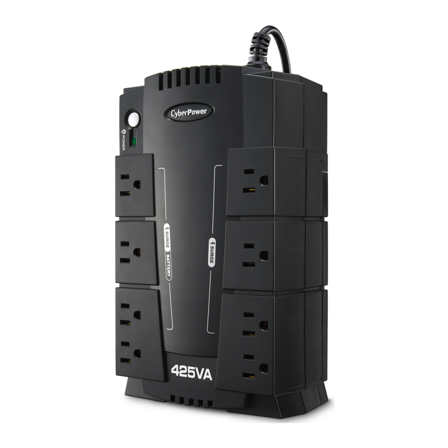 CyberPower CP425SLG Manual