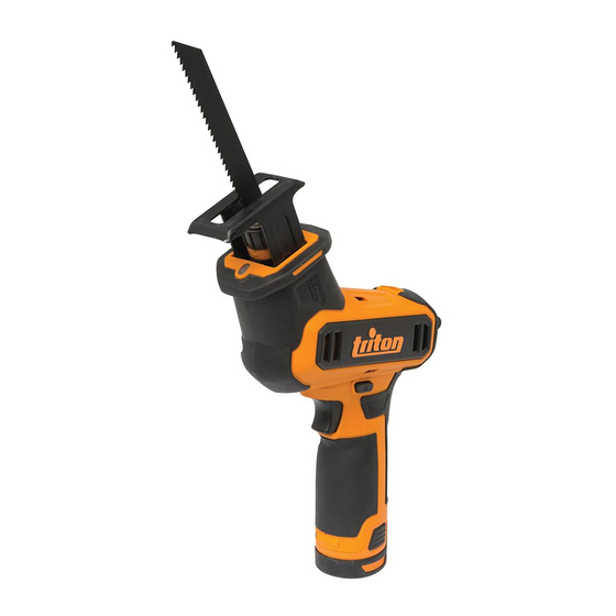 Triton T12 RS Operating And Safety Instructions Manual