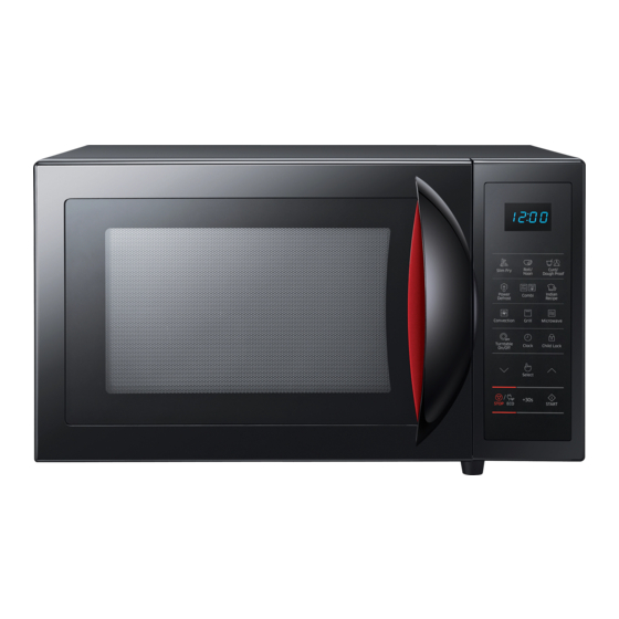Samsung CE1041DSB2 Instructions & Cooking Manual