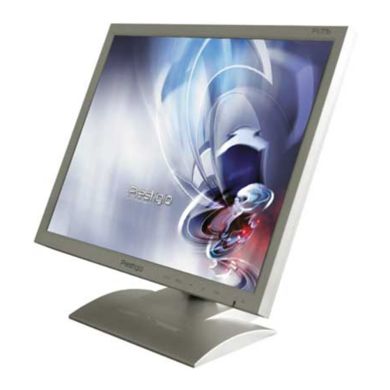Prestigio P175 User Manual