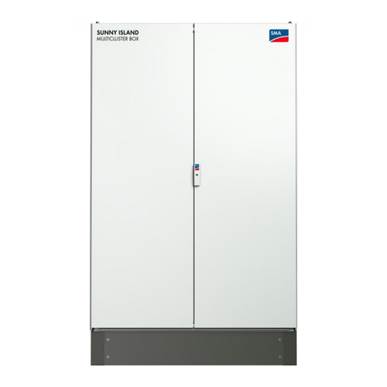 User Manuals: SMA MULTICLUSTER BOX 12 AC Distribution