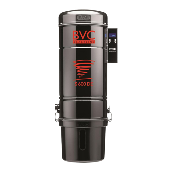 BVC BLACKLINE S 600 DE Operation Manual
