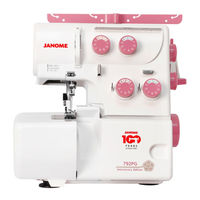 Janome 792PG Instruction Book