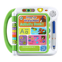 LeapFrog Prep for Preschool Activity Book Instruction Manual