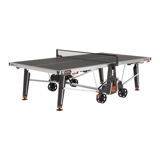 Cornilleau 600 X OUTDOOR Manual