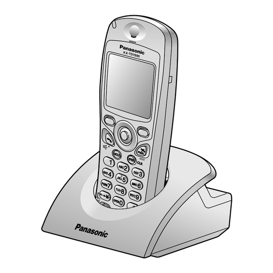 Panasonic KX-TD7695 Operating Instructions Manual
