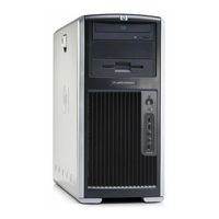 HP Xw8400 - Workstation - 4 GB RAM Manual