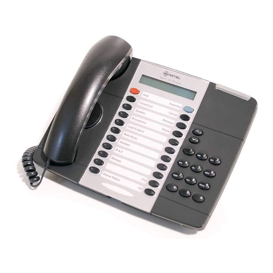 Mitel 5207 User Manual