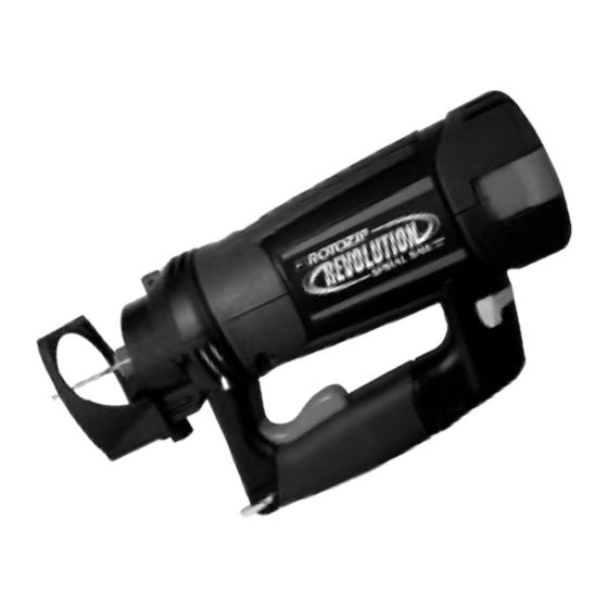 RotoZip Revolution Rev01 Owner's Manual