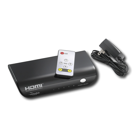 RocketFish RF-HDMI4 User Manual