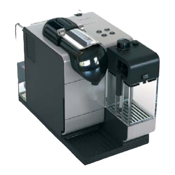 Nespresso my machine Lattissima+ Instruction Manual