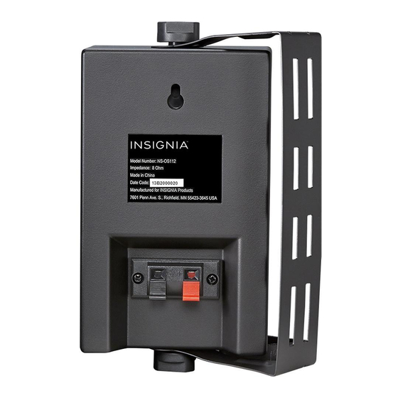 Insignia NS-OS112 Quick Setup Manual