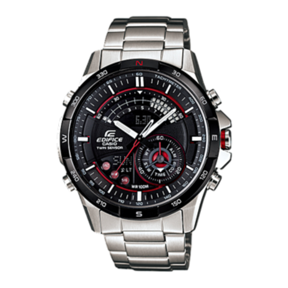 Edifice ERA-200DB-1AV Quick Operation Manual