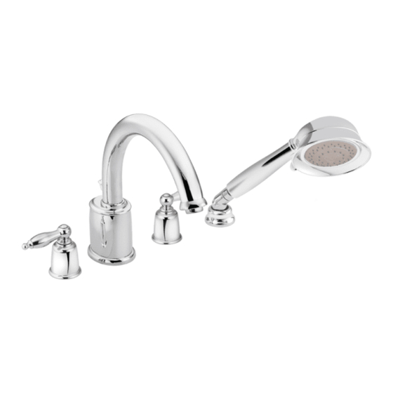 Moen CASTLEBY T6989 Illustrated Parts List